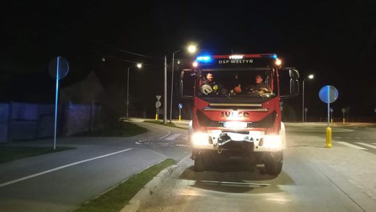 Wezwani zostali do pożaru śmieci