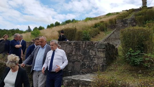 Wicepremier Piotr Gliński w powiecie gryfińskim Wicepremier Piotr Gliński w powiecie gryfińskim