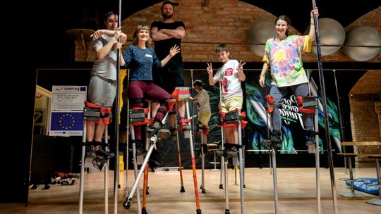 Widowiskowy projekt cyrkowy