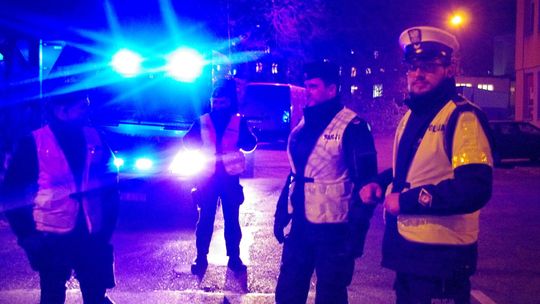 Wieczorna akcja policji w Gryfinie