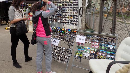 Wiosna na gryfińskim targowisku