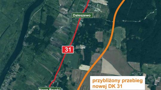 Wnioskują o decyzję środowiskową dla DK31 Radziszewo - Gryfino