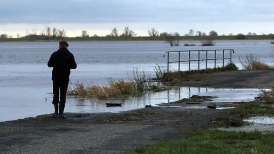Woda wysoko. Również na Międzyodrzu