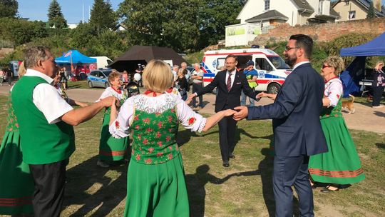 Wojewoda tak tańczył, jak mu Borzymianka zagrała [WIDEO]