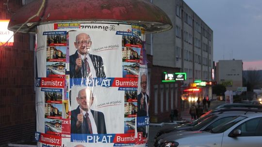 Wojna plakatowa w Gryfinie
