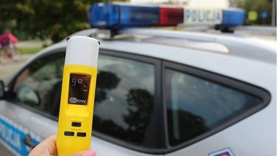 Wpadł koło dworca PKP. Ile wydmuchał?