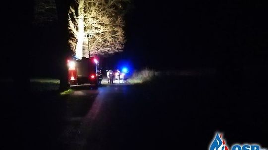 Wpadł na niego na wąskiej drodze. Pieszy nie przeżył