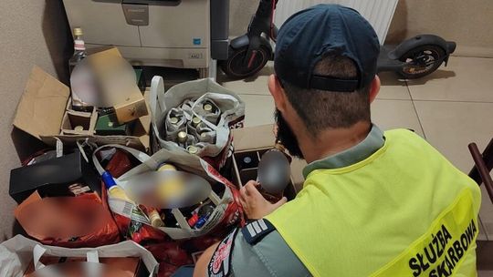 Wpadł na terenie targowiska. Chodzi o dwa rodzaje produktów