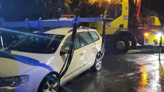 Wpadł pod Gryfinem. Kara będzie skomasowana