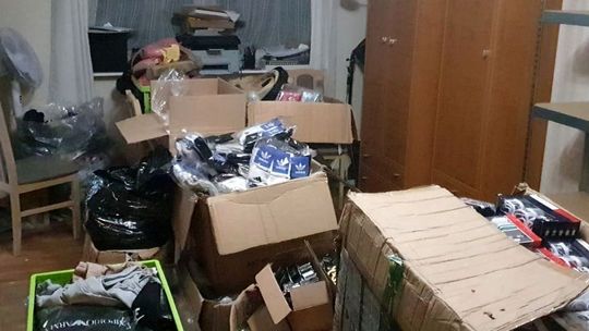 Wpadł z podróbami. Gdyby to były oryginały, ich wartość wyniosłaby 2 mln zł 