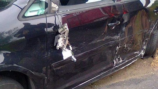 Wpadły na siebie dwa samochody