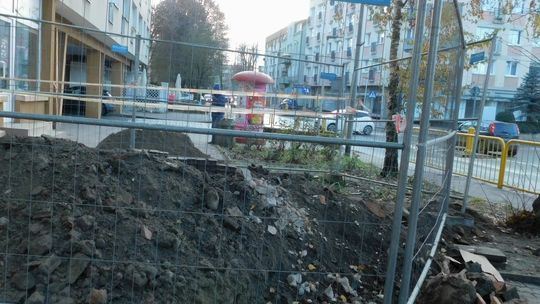 Wyciek gazu przy ulicy Chrobrego