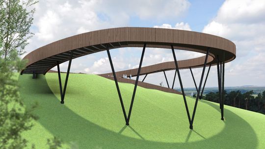 Wyjątkowy taras widokowy, gdzie rzeka dzieli się na Odrę Wschodnią i Zachodnią