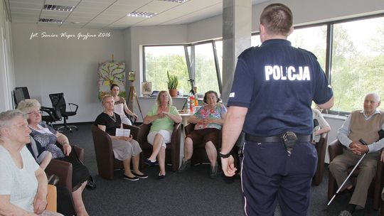 Wyłudzenia w środowisku seniorów - prewencyjnie w Wigorku