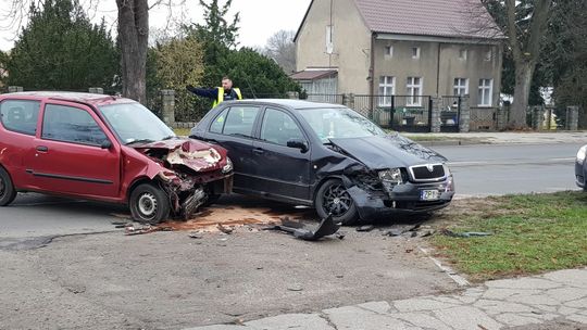 Wymusiła pierwszeństwo na ul. Łużyckiej [ZDJĘCIA]