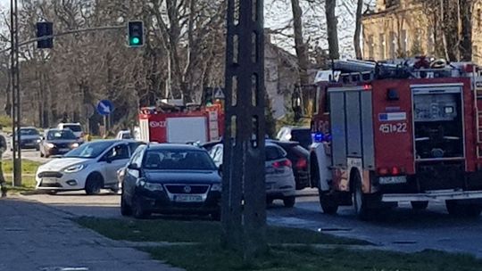 Wypadek na Łużyckiej. Utrudnienia w ruchu