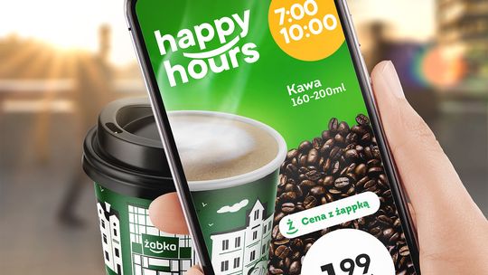 Wypijesz kawę za mniej niż 2 zł, ale musisz mieć aplikację