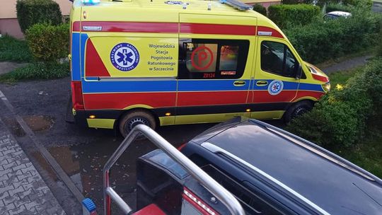 Wyskoczył przez okno