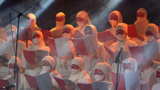 Wystąpią zamaskowani. Białoruski Wolny Chór uprawia "wolną partyzantkę" Wystąpią zamaskowani. Białoruski Wolny Chór uprawia "wolną partyzantkę"