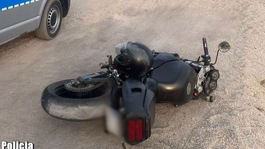 Wywrócił się przy wykonywaniu manewru Wywrócił się przy wykonywaniu manewru