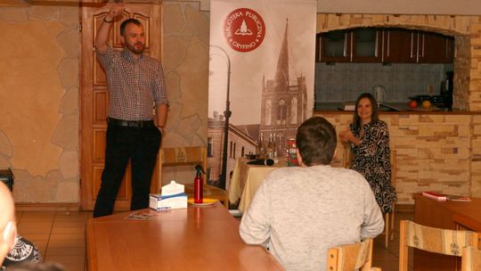 Z Wojciechem Chmielarzem spotkali się miłośnicy kryminałów Z Wojciechem Chmielarzem spotkali się miłośnicy kryminałów