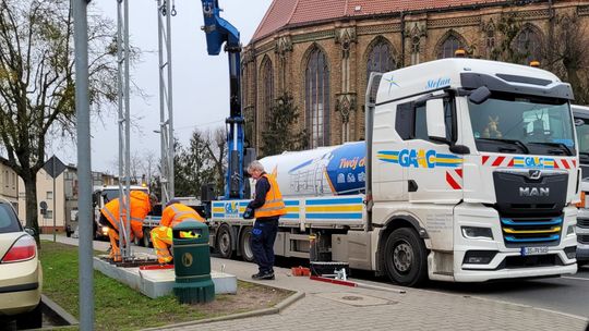 Zablokowali jeden pas ulicy