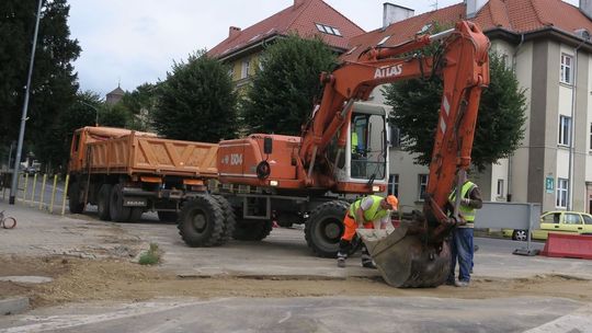 Zaczęli budowę ronda