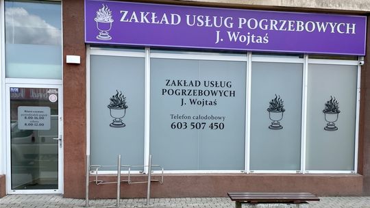 Zakład Usług Pogrzebowych J. Wojtaś otworzył nowy punkt - w Gryfinie Zakład Usług Pogrzebowych J. Wojtaś otworzył nowy punkt - w Gryfinie