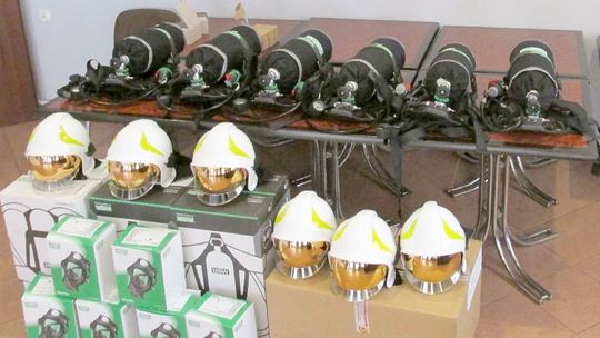 Zakupili sprzęt z myślą o bezpieczeństwie strażaków