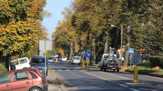 Zapadła się jezdnia na Łużyckiej