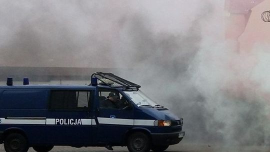 Zapalił się samochód podczas jazdy