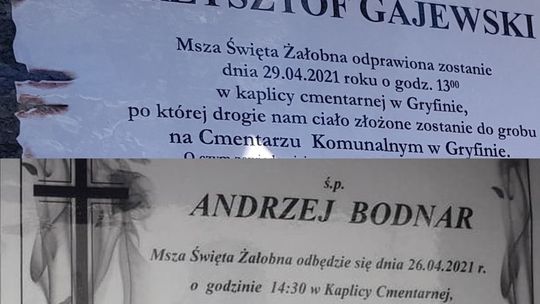 Zaplanowano dwa pogrzeby