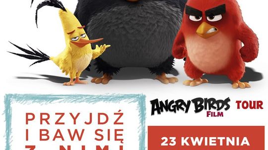 Zapraszają dzieci na Inwazję Angry Birds