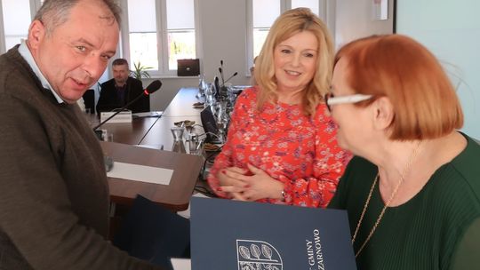 Zaświadczenia i życzenia dla sołtysów