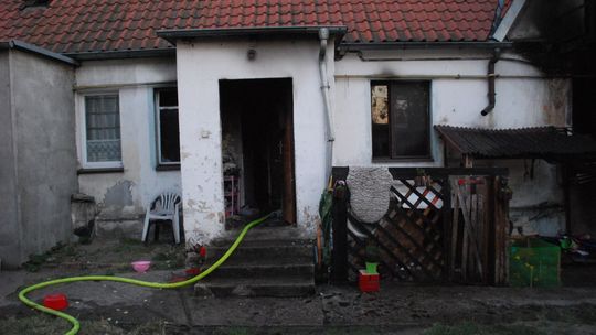 Zatrzymano podejrzewanego o podpalenie domu