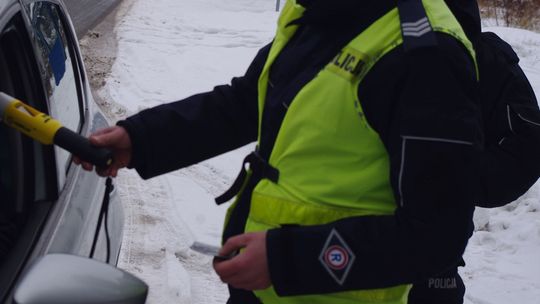 Zatrzymany kierowca miał prawie 2 promile