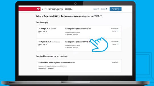 Zawiesił się system rejestracji szczepień