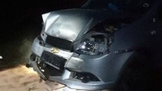 Zderzyli się, bo się zagapili