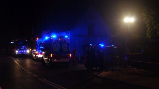 Zderzyły się dwa auta. Dziecko odwieziono do szpitala