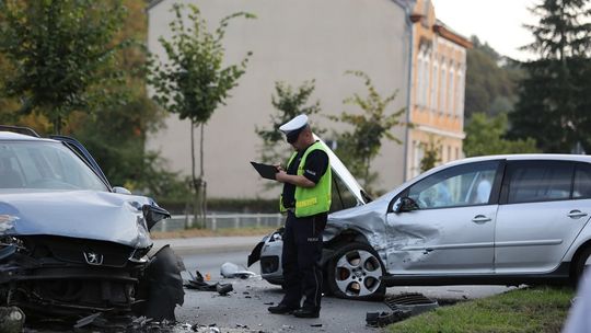 Zderzyły się trzy auta