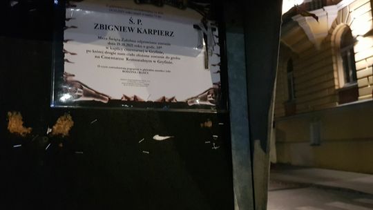 Żegnamy gryfinianina Żegnamy gryfinianina