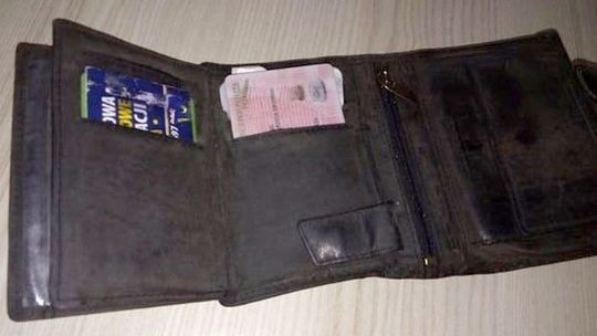 Zgubiony w Gryfinie portfel odnazał się... w innej gminie