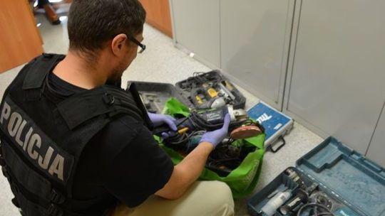Złapali złodzieja elektronarzędzi Ireneusza W.