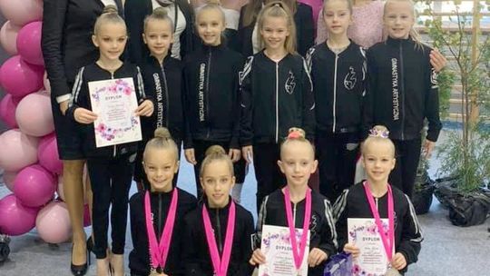 Złoto w każdej kategorii dla MKS Hermes Gryfino Gimnastyka Artystyczna! Gratulacje!