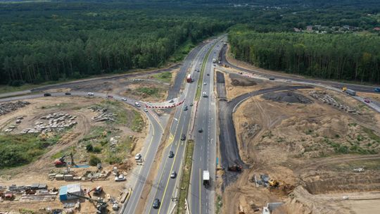 Zmiana organizacji ruchu na węźle