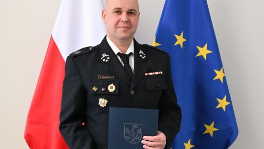 Zmiana warty w gminnej straży pożarnej. Hubert Jakubowski nowym komendantem gminnym