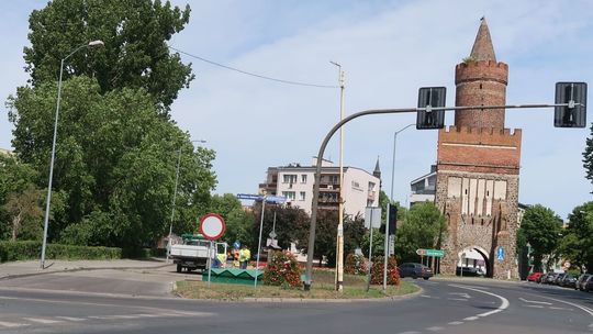 Zmiana wystroju w okolicy Bramy Bańskiej