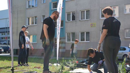 Zmienia się kolejne podwórko w Gryfinie