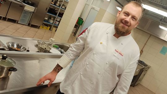 Znany kucharz Mariusz Siwak gotował w Gryfinie