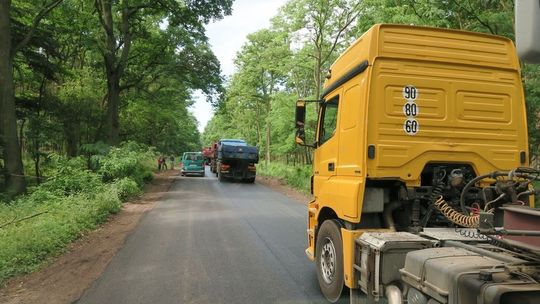 Zrobili nową nakładkę drogi powiatowej